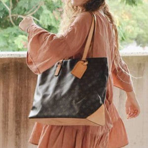 💎✨Authentic✨💎Louis Vuitton Cabas Mezzo Shoulder Tote Bag Monogram Brown